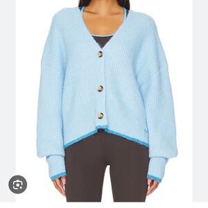 P.E Nation Sky Blue Cardigan